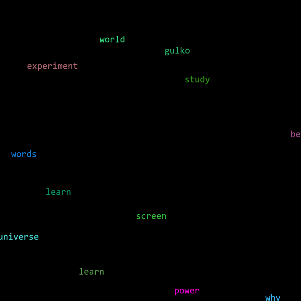words